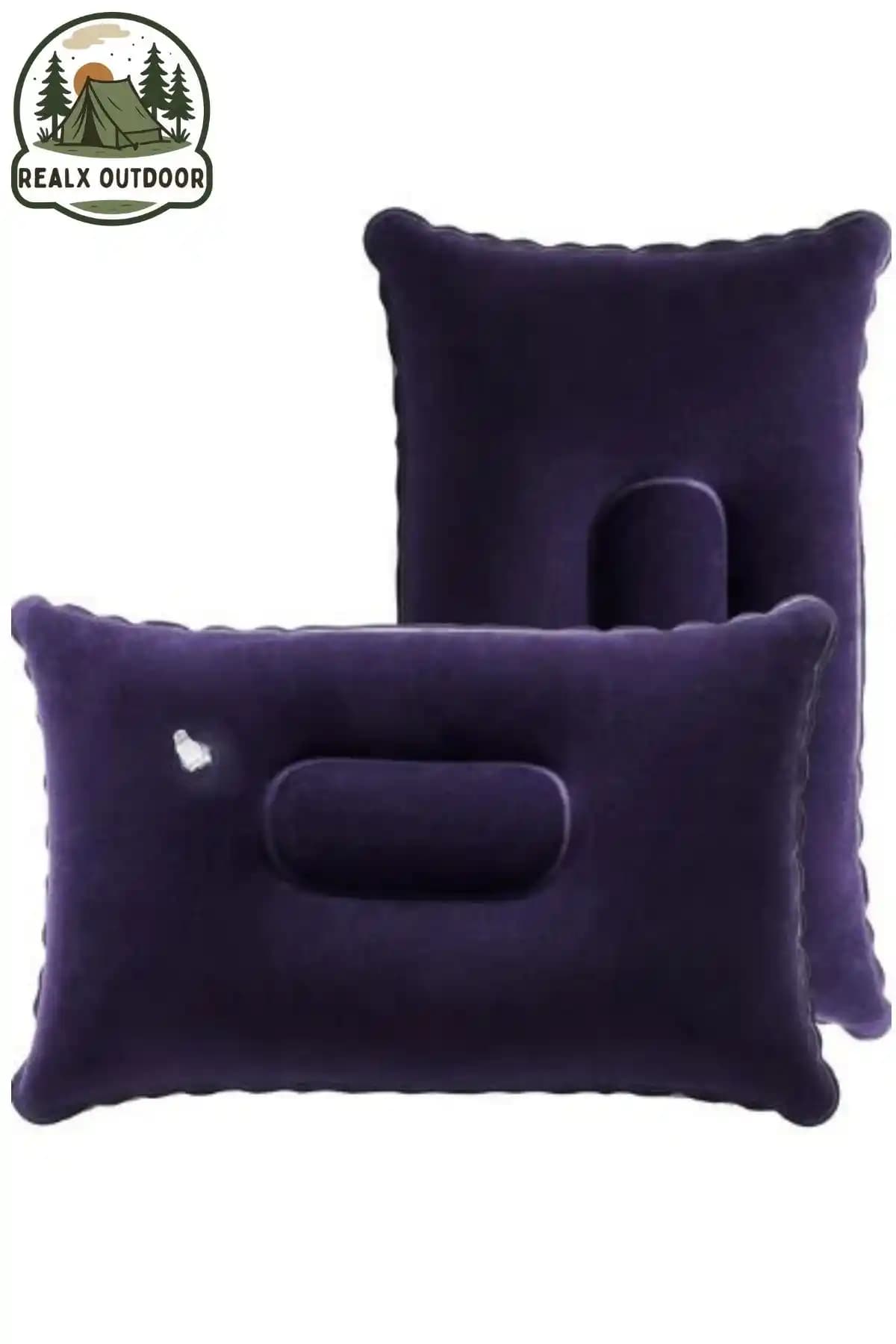Realx 2'li Şişme Kamp Seyahat Yastığı: Hafif ve Taşınabilir Kamp Aksesuarı