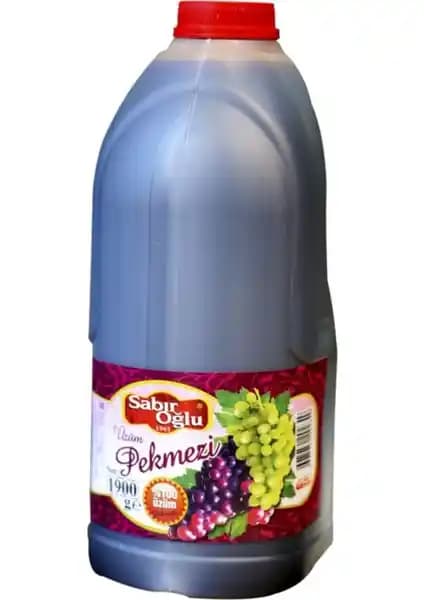 Sabıroğlu 1900 Gr Üzüm Pekmezi Doğal ve Sağlıklı Enerji Kaynağı