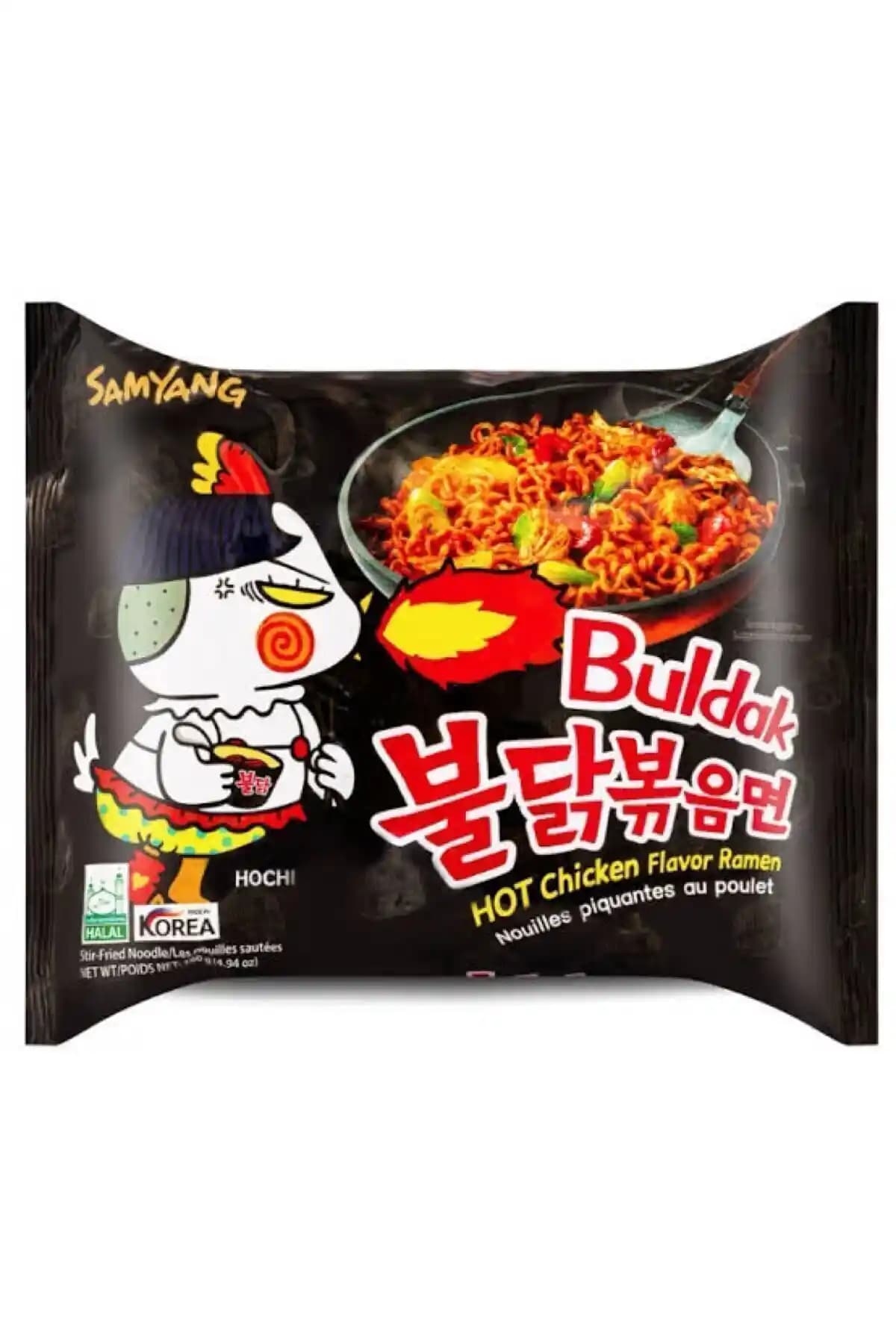 Samyang Orijinal Acılı Buldak Ramen: Yoğun Baharat ve Acı Tadıyla Cesur Bir Deneyim