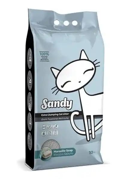 Sandy Sodyum Ultra Topaklaşan Marsilya Sabunlu Doğal Kedi Kumu İncelemesi ve Kullanıcı Yorumları