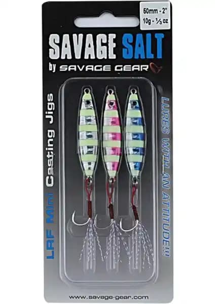 Savage Gear Psycho Sprat LRF Seti: Çok Renkli Zebra Desenli Sahte Balıklar ve Özellikleri