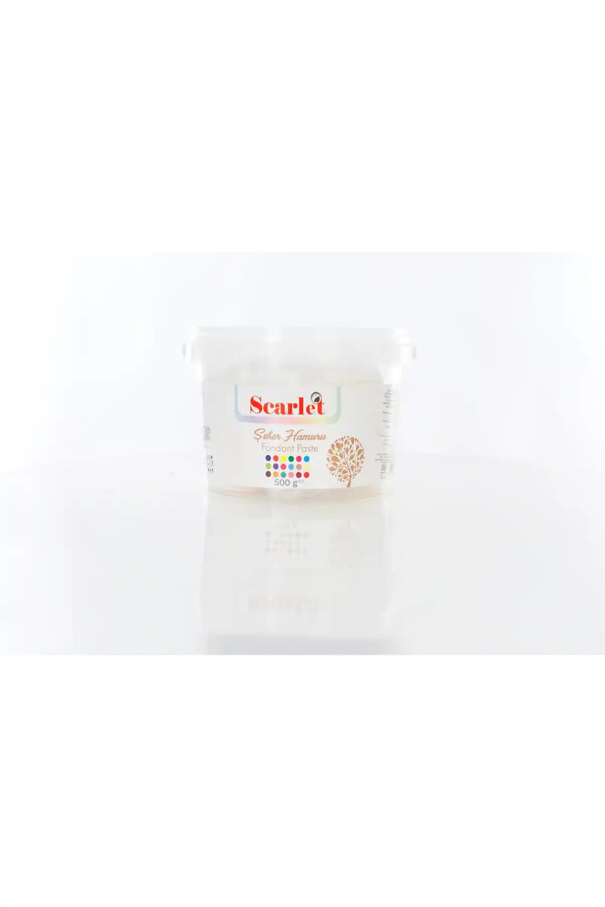 Scarlet Beyaz Şeker Hamuru 500 Gr - Kolay Şekil Verme ve Yüksek Kalite