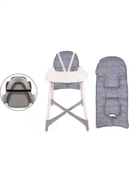 Sevi Bebe Mama Sandalyesi Minderi Kot Desen: Konfor ve Şıklık Sunan Pratik Çözüm