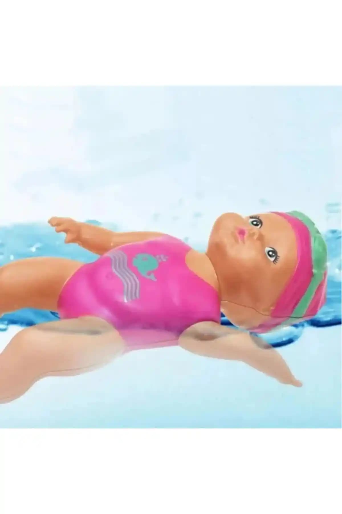 Shem Kurmalı Yüzen Oyuncak Bebek Çocuklar İçin Güvenli ve Eğlenceli Su Oyuncağı