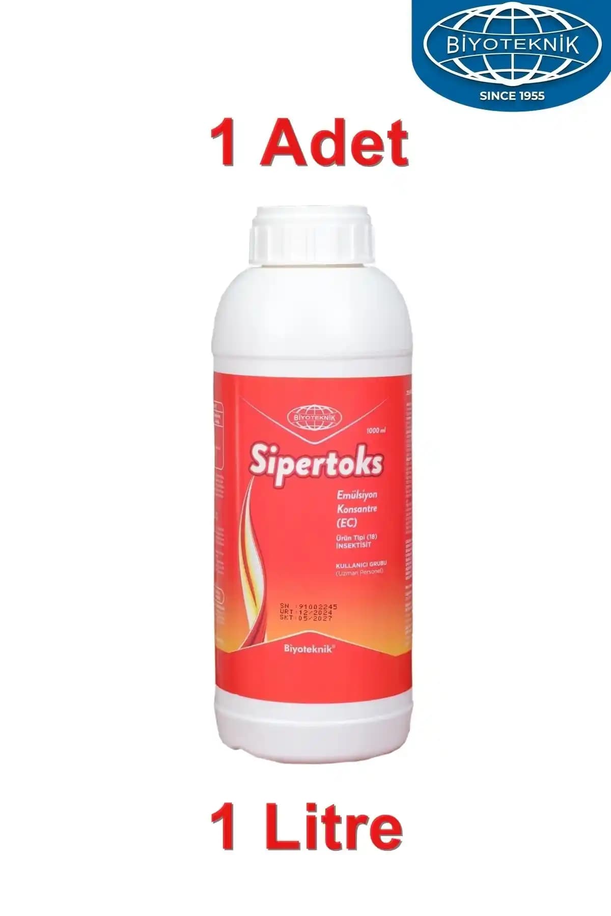 Sipertoks 1 Litre Kene ve Pire İlacı Hayvan ve Barınaklar İçin Güvenilir Çözüm