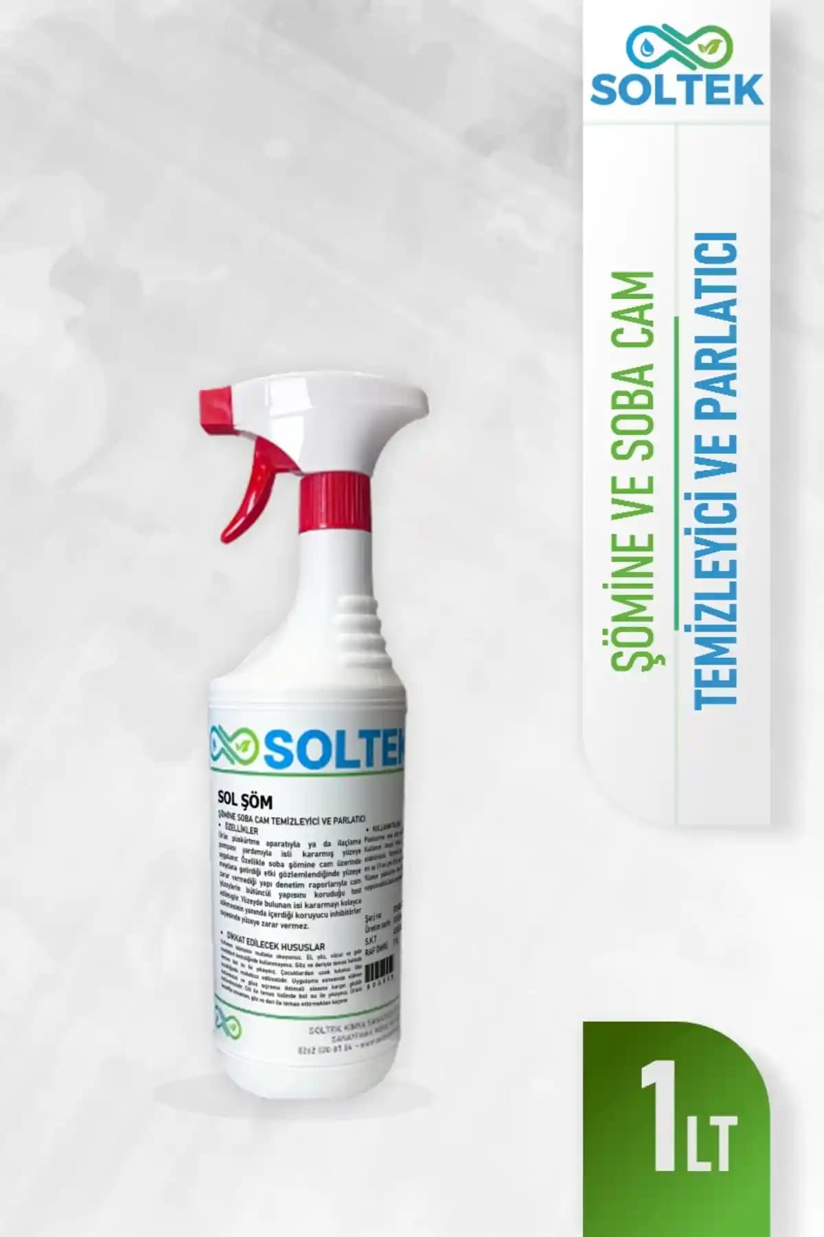 Soltek Kimya Şömine ve Soba Cam Temizleyici Parlatıcı Sprey Ürün Tanıtımı ve Kullanım Rehberi