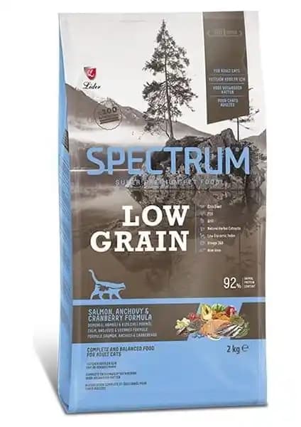 Spectrum Düşük Tahıllı Somonlu ve Yaban Mersinli Yetişkin Kedi Maması 2kg