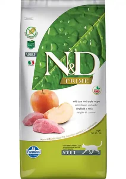 Tahılsız Yetişkin Kedi Maması: Domuz Eti ve Elma İçeriğiyle Sağlıklı Beslenme