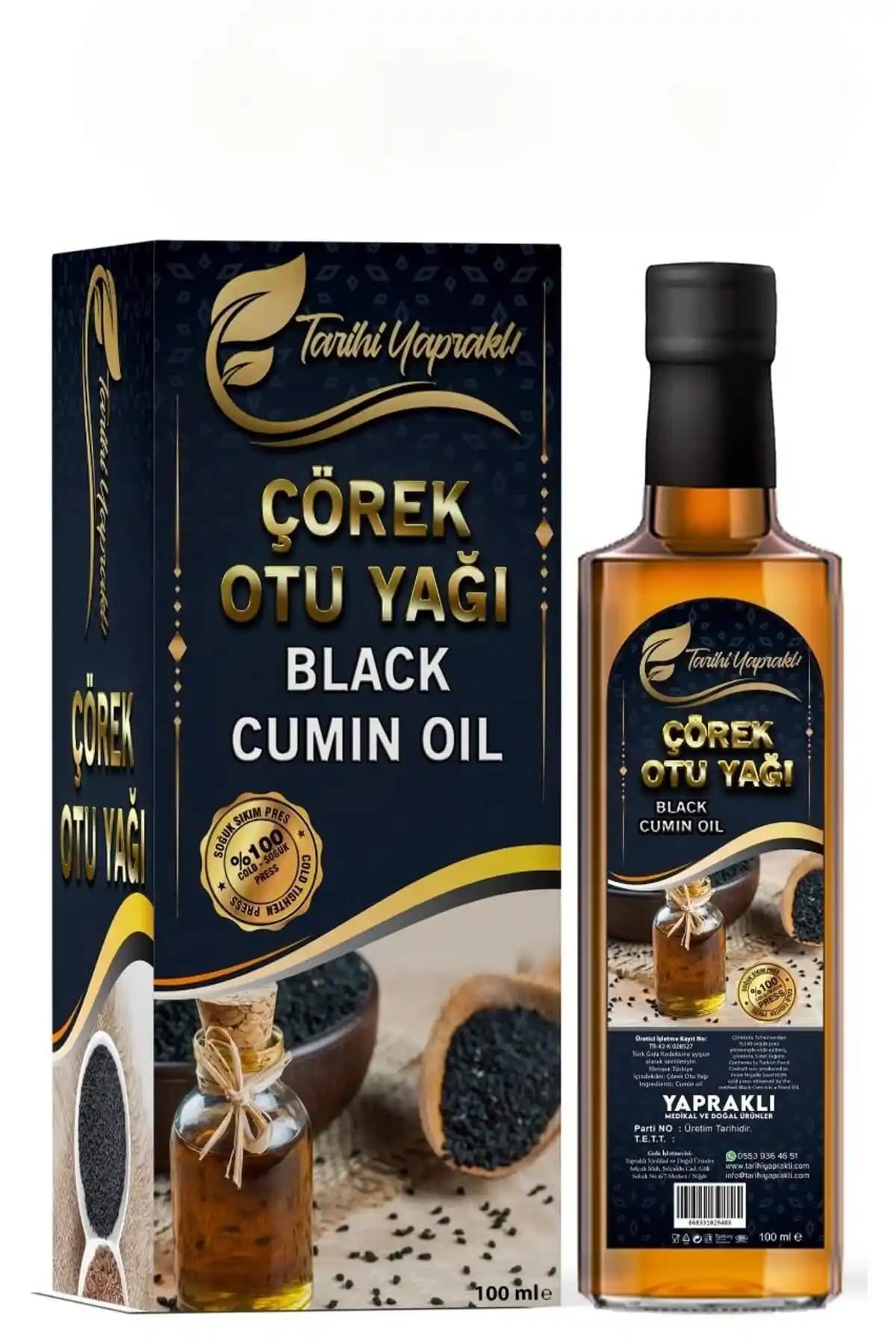 Tarihi Yapraklı Soğuk Sıkım Çörek Otu Yağı: Doğallık ve Kalitenin Buluşması