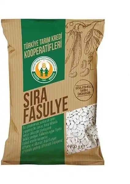 Tarım Kredi Birlik Kuru Fasulye 1000 gr Sağlıklı ve Lezzetli Bakliyat Ürünü