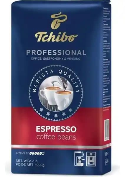 Tchibo Professional Espresso Çekirdek Kahve: Yüksek Kalite ve Yoğun Aromayla Espresso Deneyimi