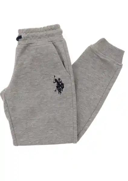 U.S. Polo Assn. Erkek Çocuk Gri Melanj Eşofman Altı: Rahat ve Şık Tasarım Özellikleri