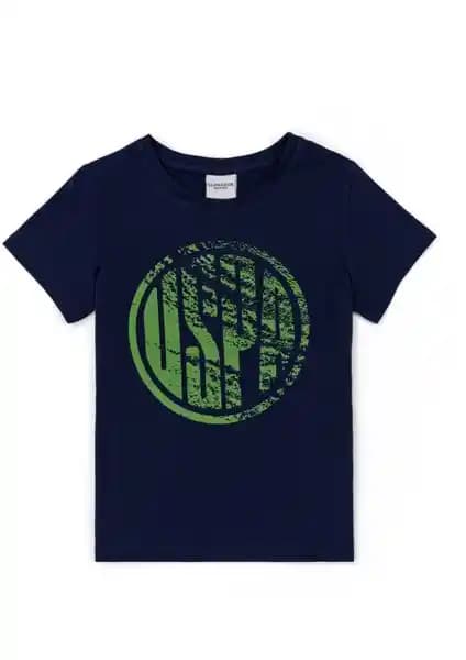 U.S. Polo Assn. Erkek Çocuk Lacivert T-Shirt: Şıklık ve Konforun Birleşimi