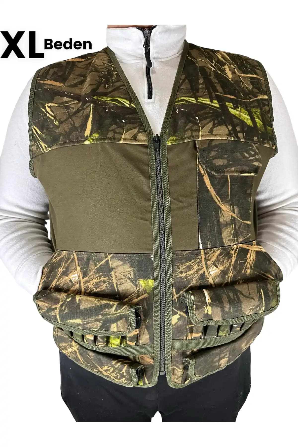 UYĞURCA XL Beden Avcı Yeleği Doğa Sporları ve Günlük Kullanım İçin Uygun