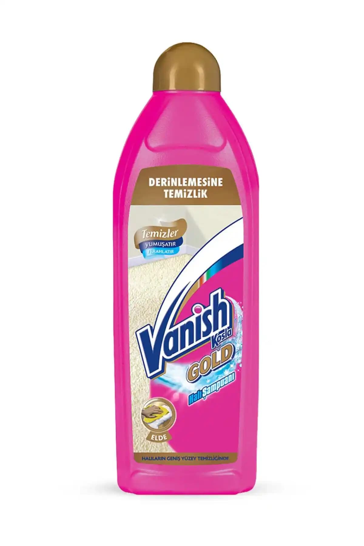 Vanish Halı Şampuanı Elde Yıkama ile Derinlemesine Temizlik ve Lekeleri Etkili Bir Şekilde Çıkarın