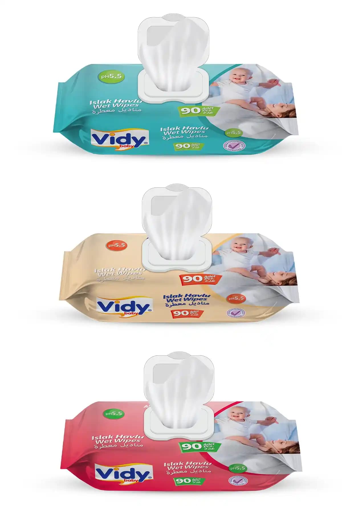 Vidy Baby Sensitive Bebek Islak Havlu: Hassas Ciltler İçin Güvenli ve Pratik Temizlik Çözümü