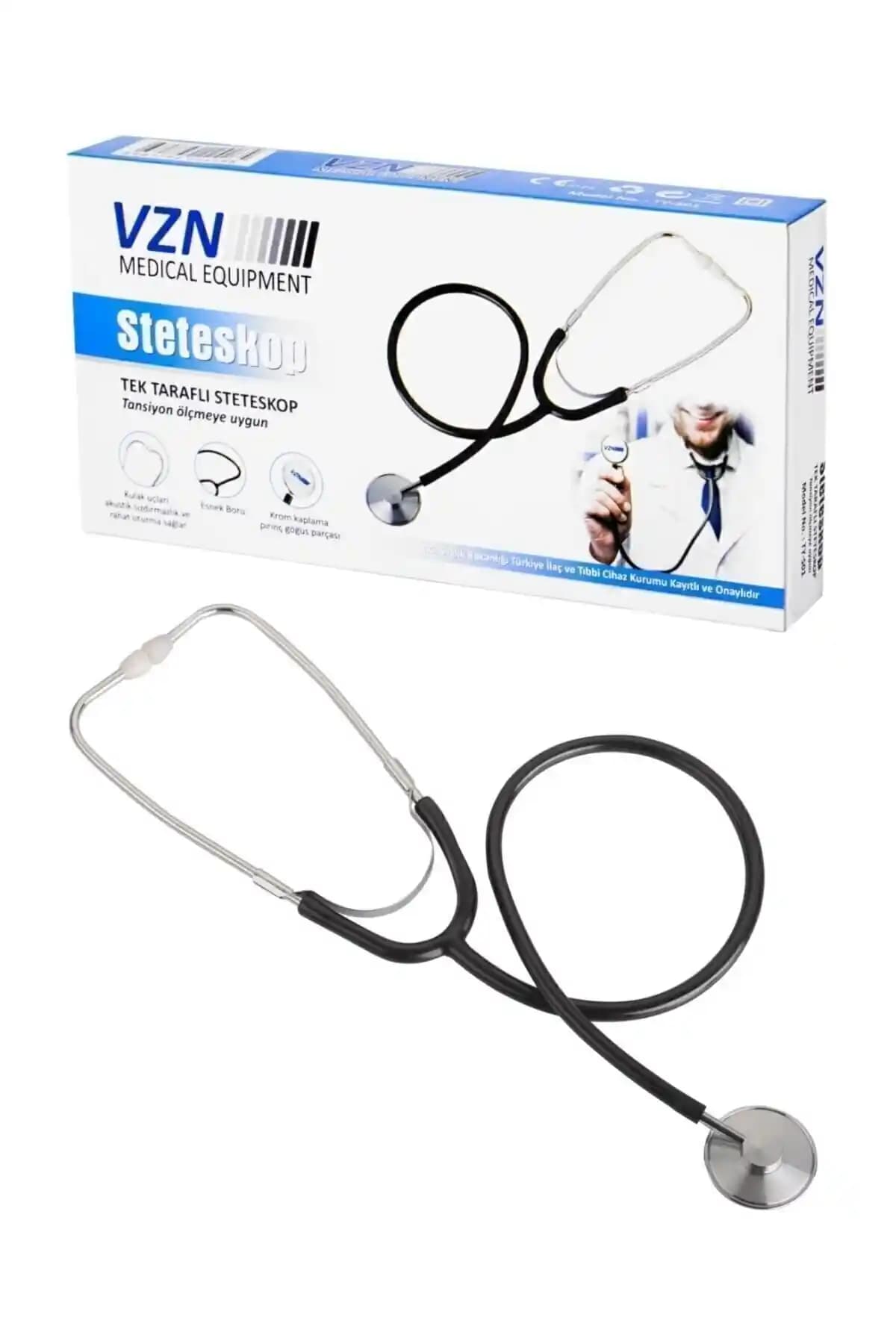 VZN Tek Taraflı Steteskop TY-S01 Sağlık Profesyonelleri İçin Yüksek Performanslı Medikal Cihaz