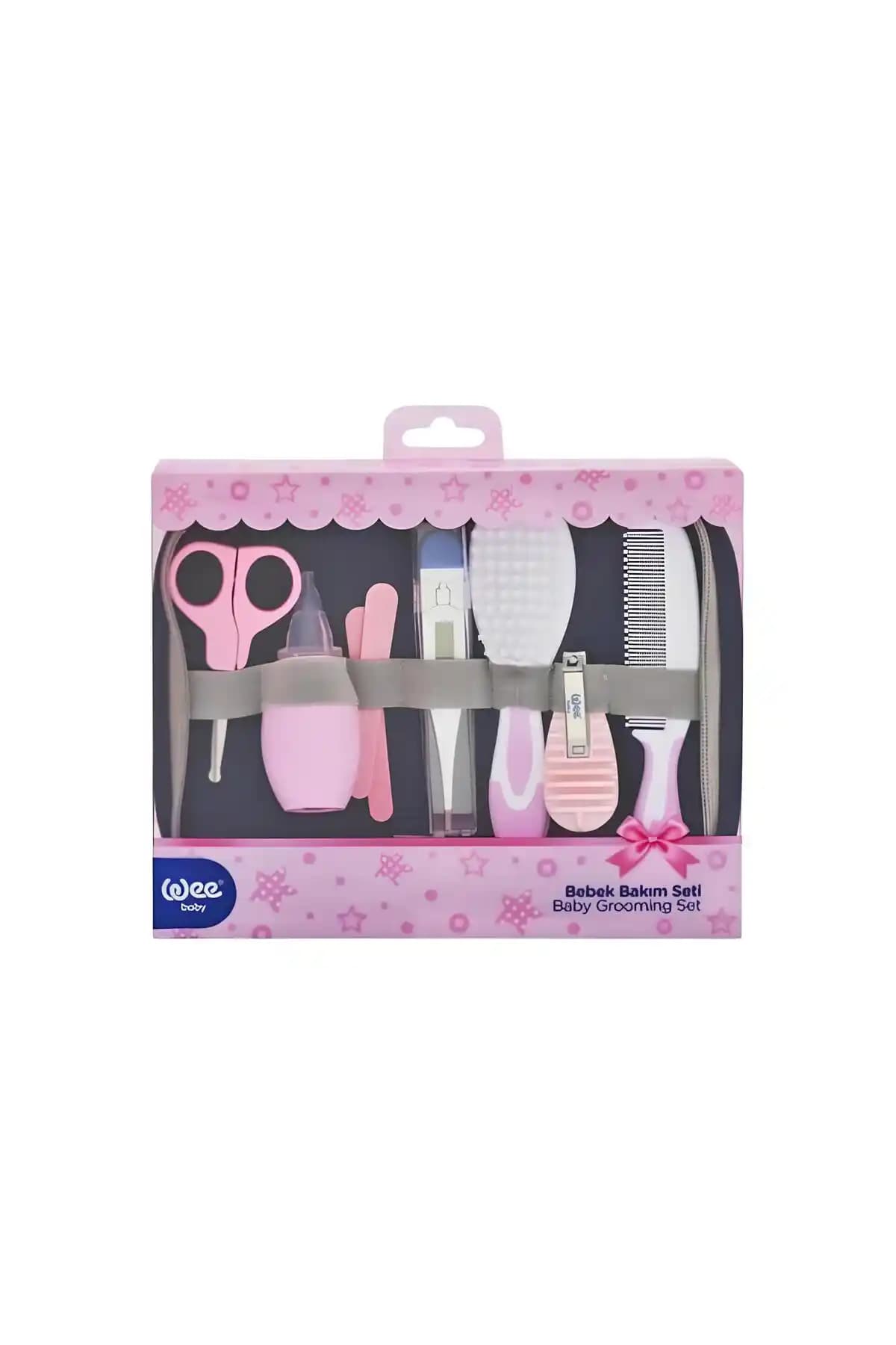 Wee Baby Pembe Bebek Bakım Seti: Doğal İçeriklerle Güvenli ve Şık Bebek Bakımı
