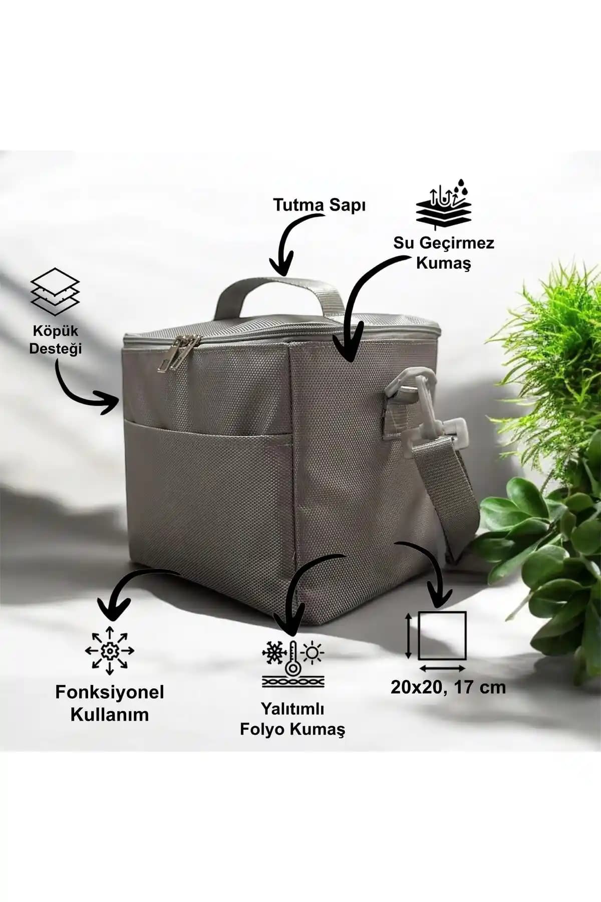 Wizard 10 Litre Termal Çanta ile Yiyecek ve İçecekleri Uzun Süre Taze Tutun