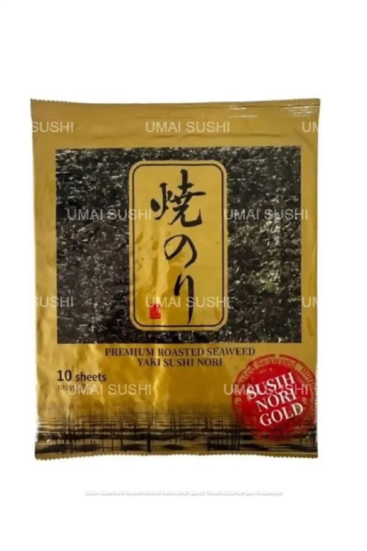 Yosunu Yaki Sushi Nori Gold Premium: Kaliteli Kore Menşeli Sushi Yosunu Ürünü