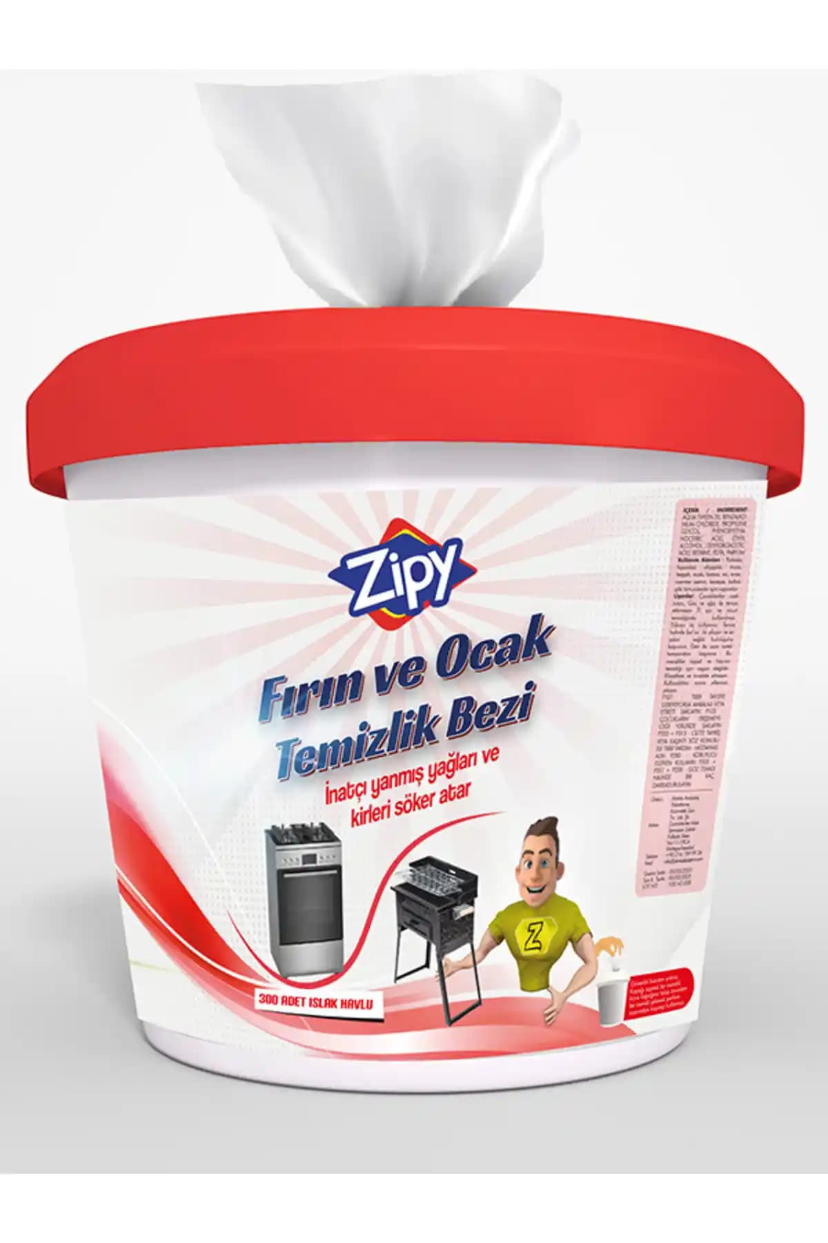 Zipy Fırın ve Ocak Temizleme Bezi: Güçlü ve Pratik Mutfak Temizlik Çözümü