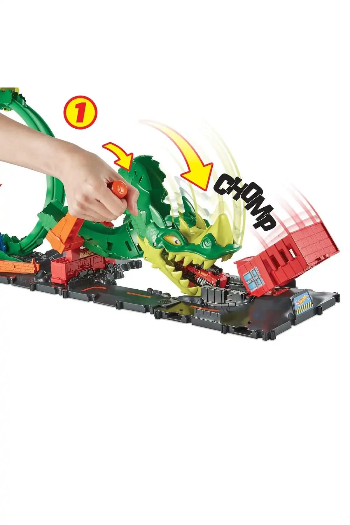Hot Wheels Dinozor ve Ejderha Mücadele Oyun Setleri Karşılaştırması 2
