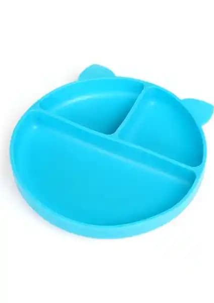 Baby Plus Vakum Tabanlı Silikon Çocuk Tabağı Güvenli ve Pratik Yemek Çözümü