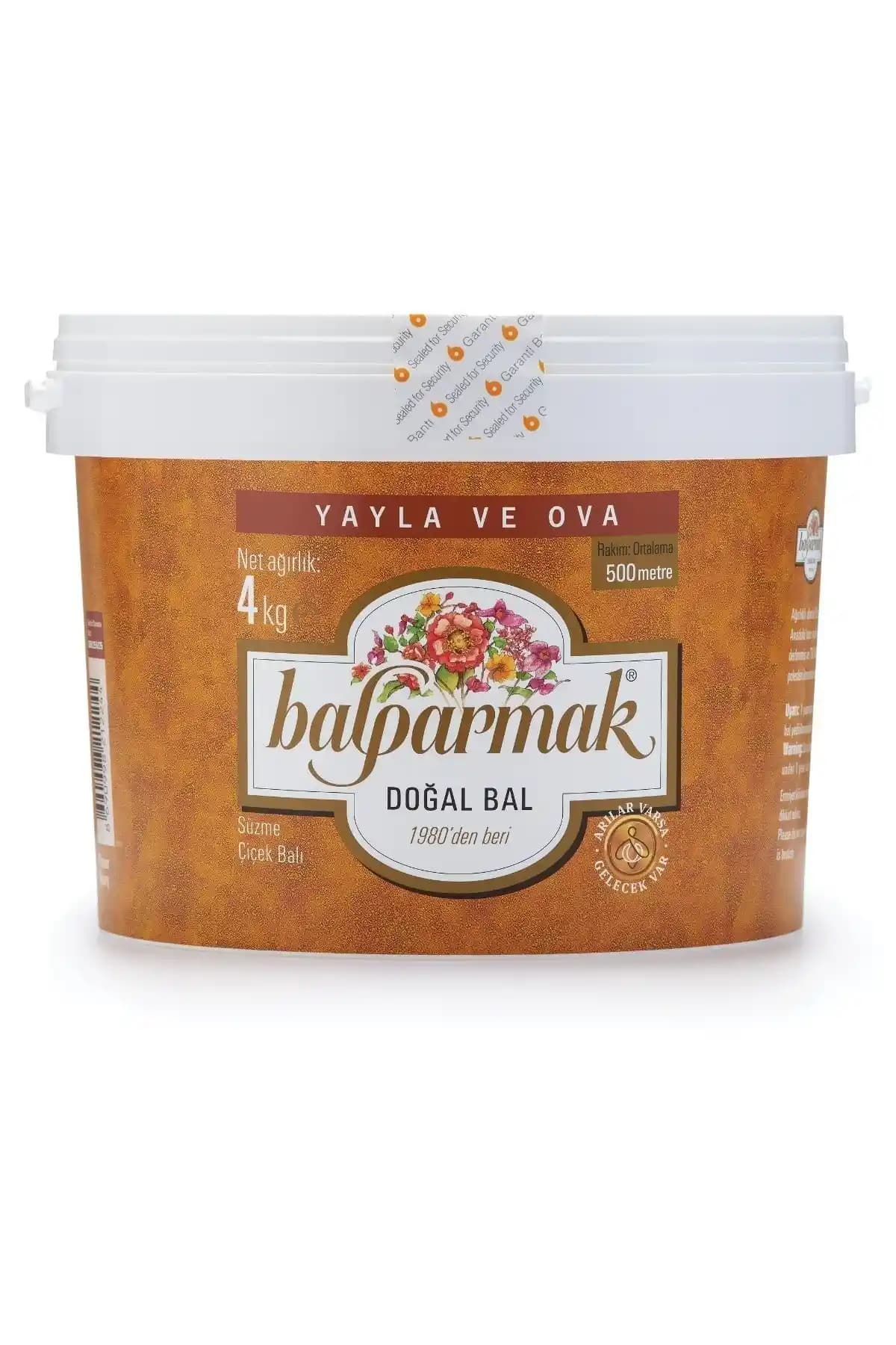 Balparmak Doğal Bal 4 Kg Yayla ve Ova Balı Sağlıklı ve Güvenilir Ürün