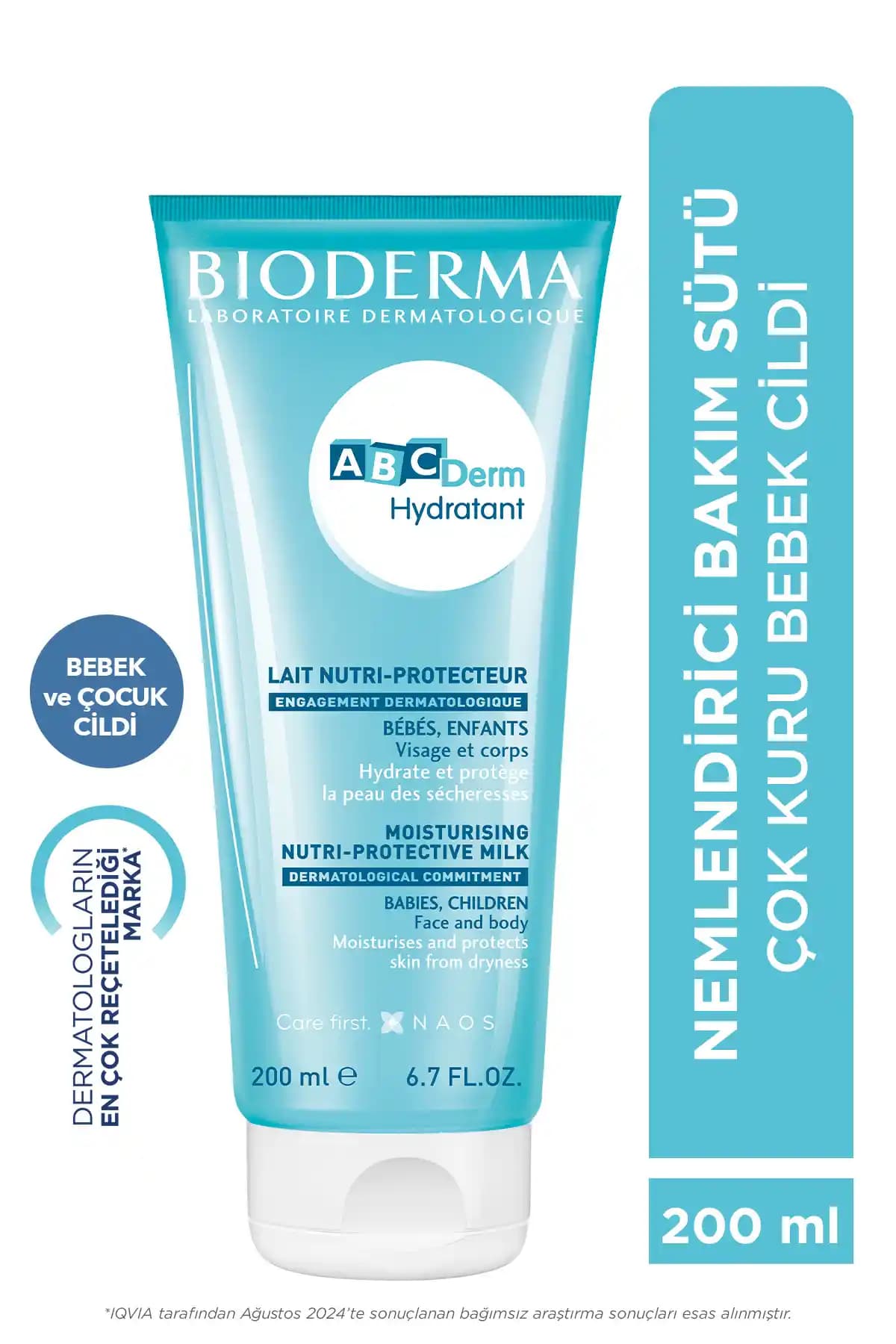 Bioderma ABCDerm Hydratant Losyonu: Bebekler İçin Yoğun Nemlendirici ve Onarıcı Bakım