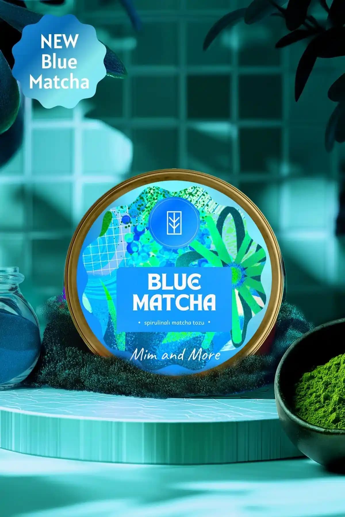 Blue Matcha Spirulina Tozu: Sağlıklı Yaşam İçin Doğal Renkli Superfood Tozu