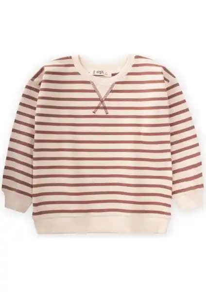 Cigit Çizgili Triko Kazak 2-10 Yaş Erkek Çocuklar İçin Şık ve Konforlu Kışlık Kazak