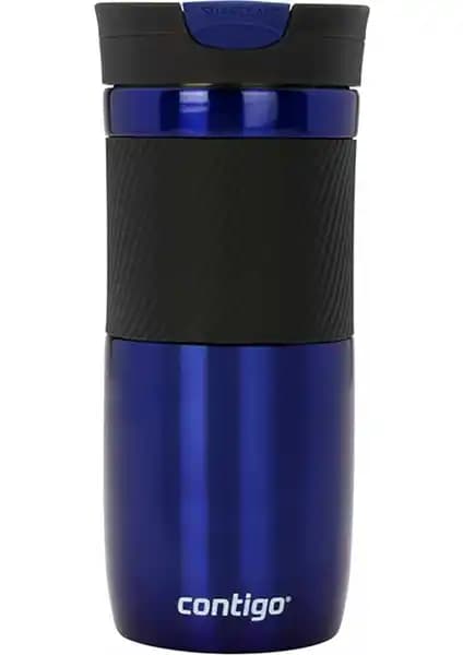 Contigo Byron Deep Blue 470 ml Mavi Termos: Günlük Kullanım İçin Dayanıklı ve Şık Tasarım