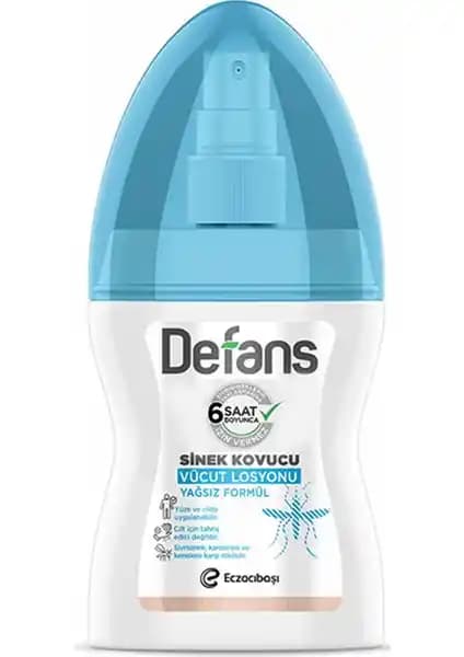 Defans Sinek Kovucu Yağsız Vücut Losyonu ile Yaz Aylarında Güvenli ve Rahat Koruma