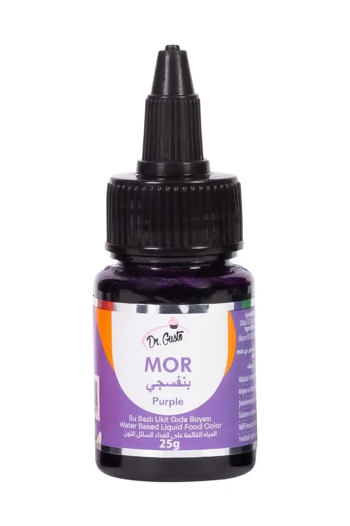 Dr. Gusto Likit 25 GR Mor Renkli Kozmetik Ürünü Renk Yoğunluğu ve Kullanım Özellikleri