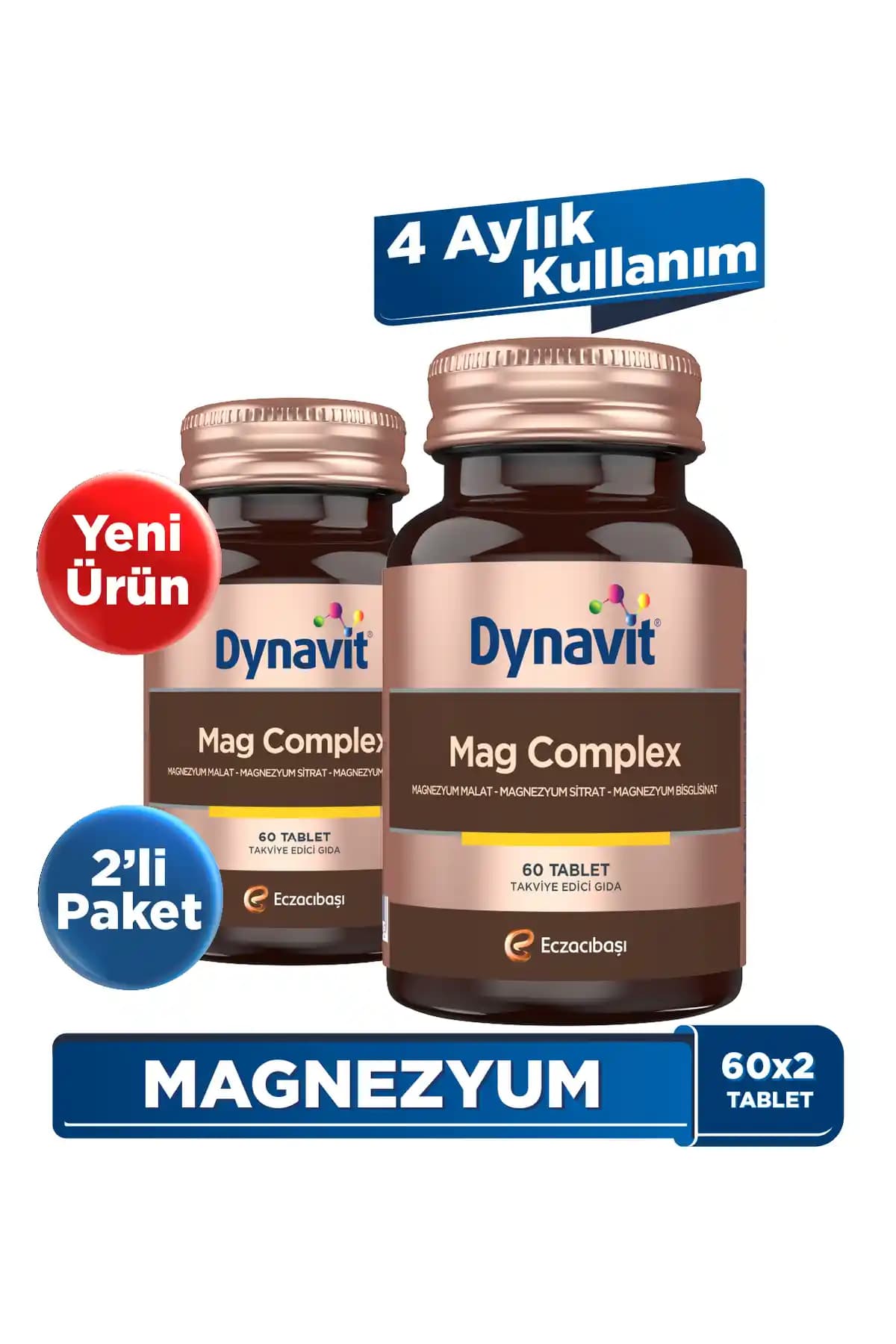 Dynavit Mag Complex 60 Tablet ile Mineral Desteğinde Yeni Bir Dönem Başlıyor