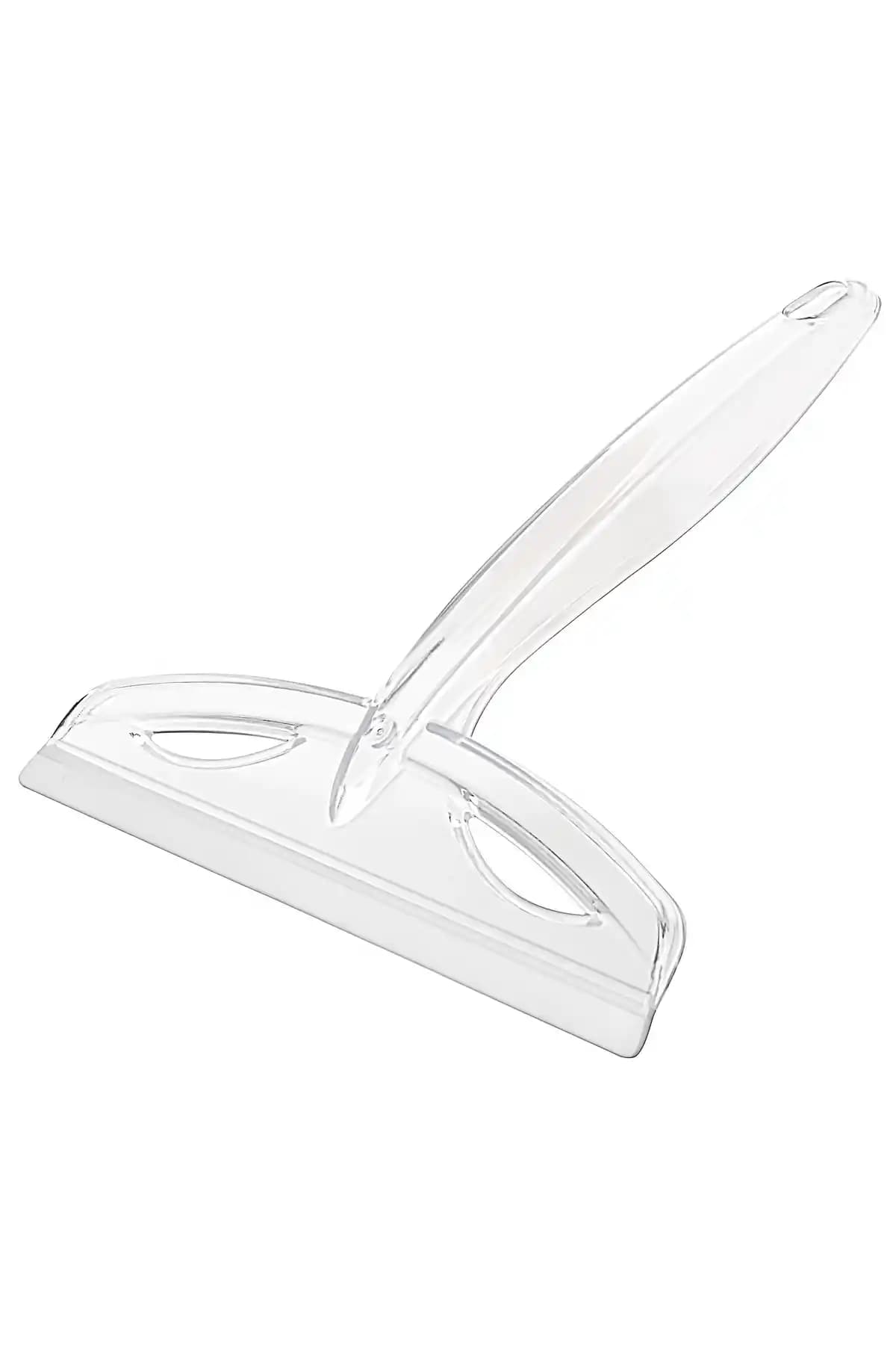 Emofom Kristal Şeffaf Cam Silici 20 Cm Tezgah Üstü Temizlik Aracı