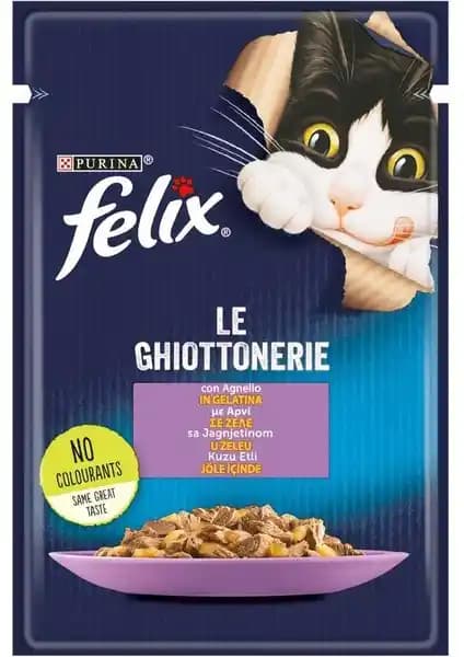 Felix Kuzu Etli Yetişkin Kedi Yaş Maması 85 gr Sağlıklı ve Lezzetli Seçenek