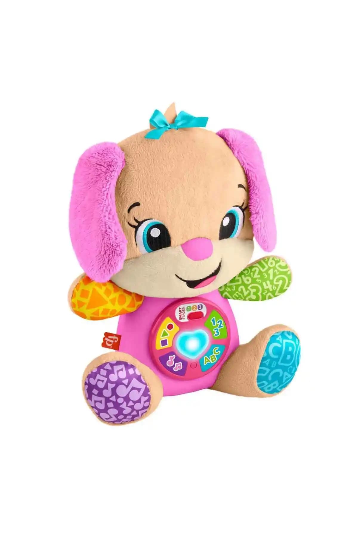 Fisher Price Eğitici Köpekçiğin Kız Kardeşi: 1-2 Yaş Çocuklar İçin Eğlenceli ve Öğretici Oyuncak