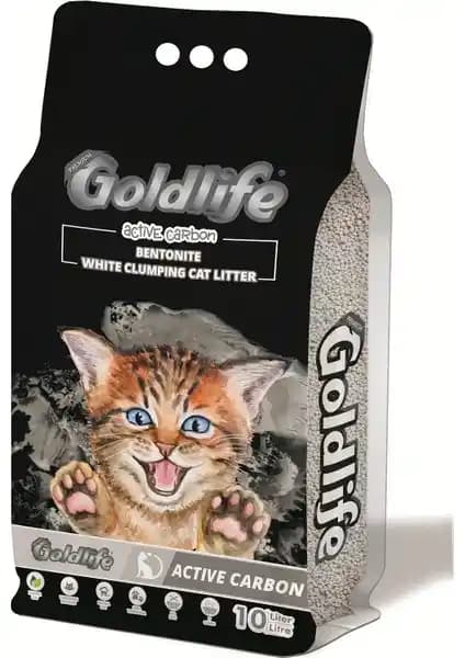 Goldlife Premium Aktif Karbon Kedi Kumu: Doğal ve Yüksek Performanslı Temizlik Çözümü
