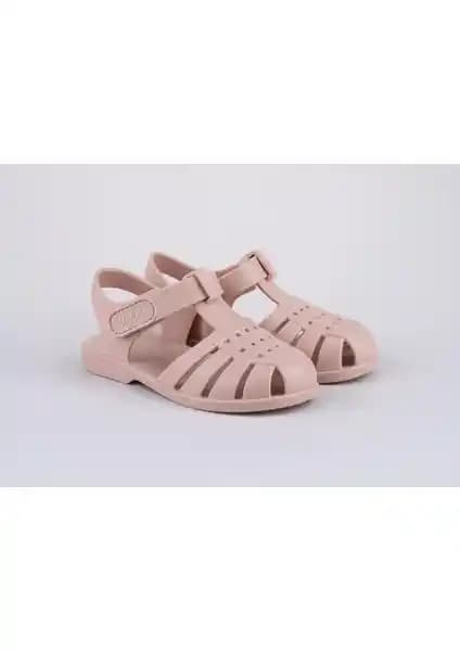Igor 10288-197 Clasica V Kız Çocuk Sandalet Pudra Yazlık Şık ve Rahat Model