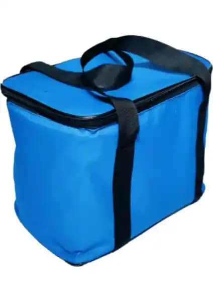 Ksburda 27 Litre Termal Soğuk ve Sıcak Tutucu Kamp Piknik Buzluk Çanta Mavi
