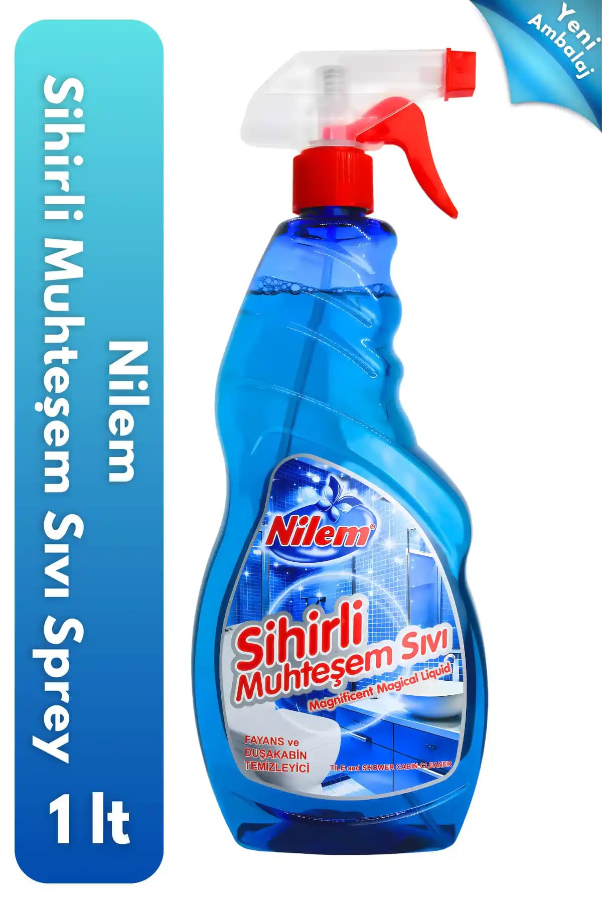 Nilem Sihirli Muhteşem Sıvı Sprey 1 Lt Temizlikte Devrim Yaratan Çözüm