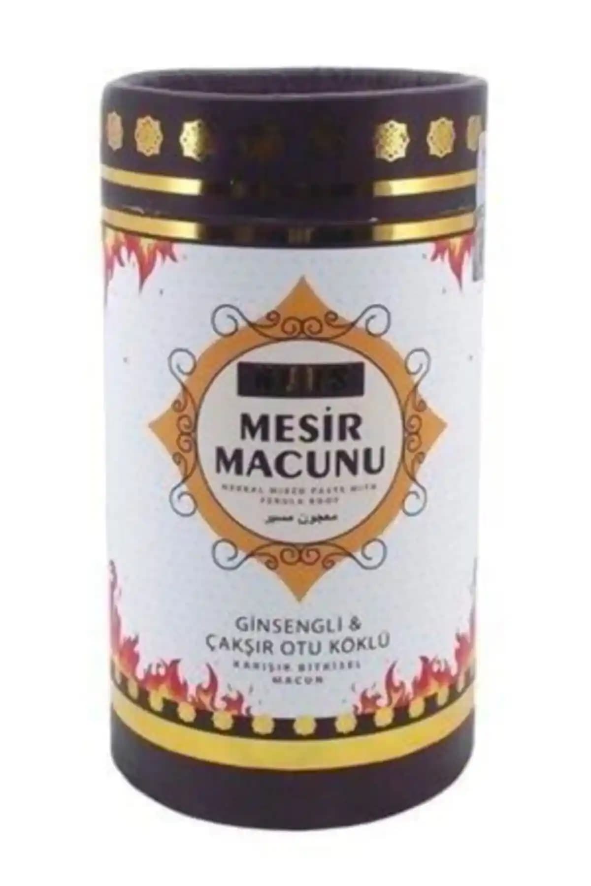 Nurs Mesir Macunu Ginseng ve Çakşır Otu Köklü Doğal Sağlık Destek Ürünü