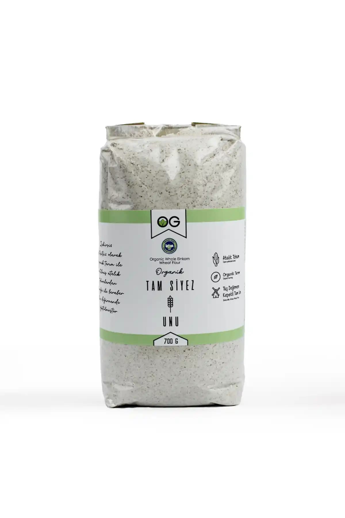 OG Natural Organik Tam Siyez Unu: Sağlıklı ve Geleneksel Bir Un Seçeneği