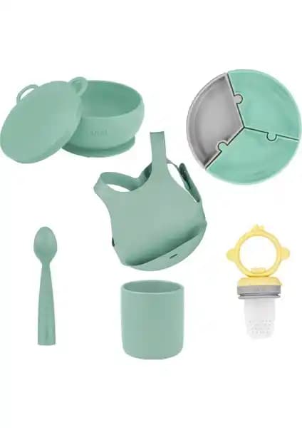 OiOi Puzzle Set 6 Parça Bebek Beslenme Çözümü Pratik ve Şık Tasarım