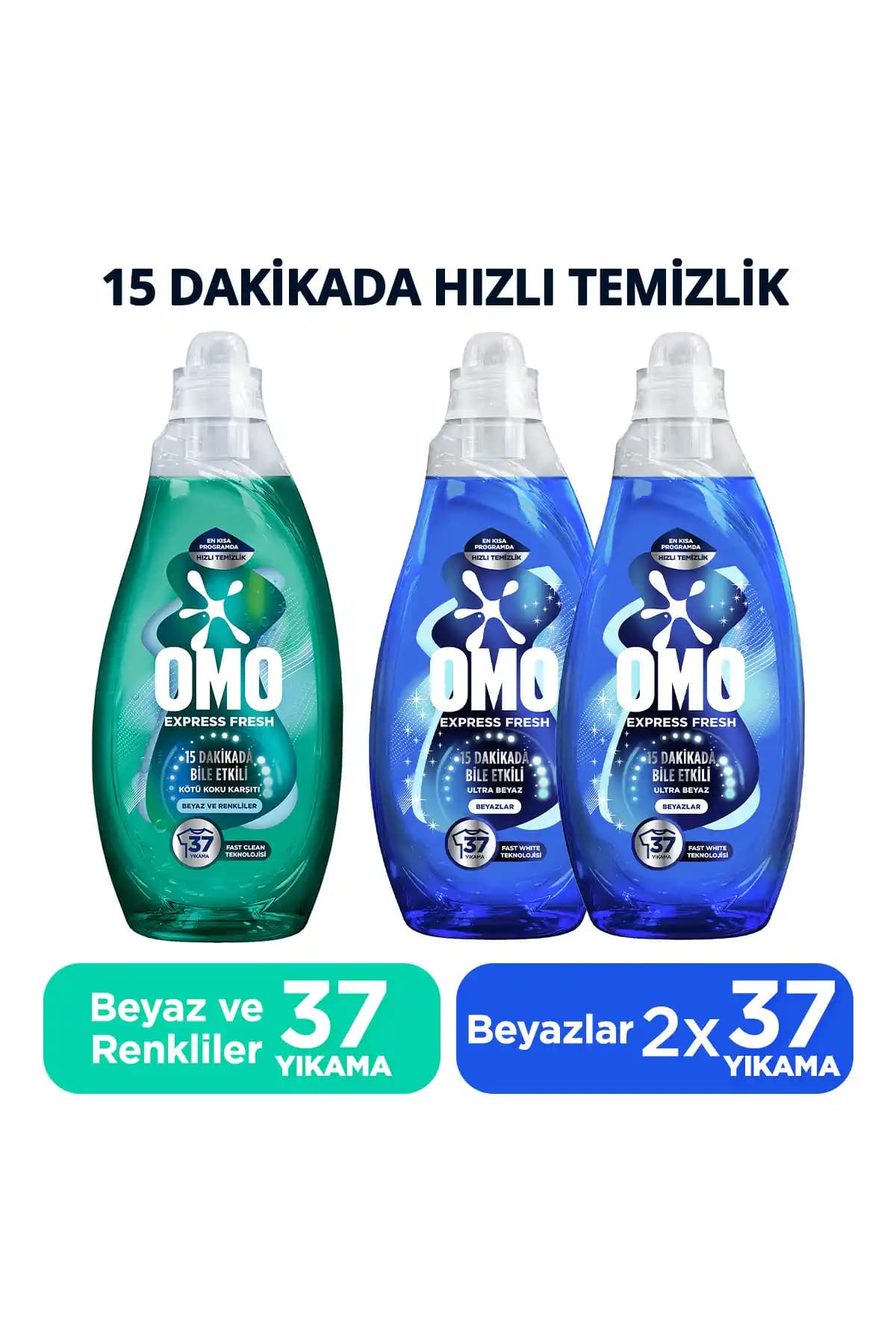 Omo Express Ultra Beyaz Sıvı Deterjan ile Etkili ve Kalıcı Temizlik Çözümleri