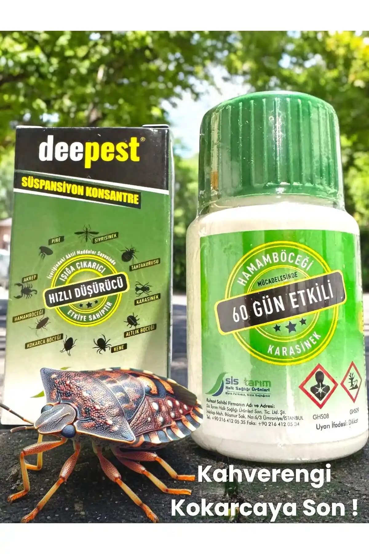 ORDU MEGA TARIM Kokusuz ve Etkili Böcek İlacı Üçlü Paket Ev ve Ofis Kullanımı İçin