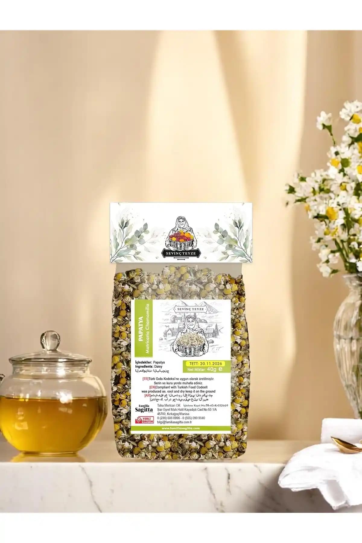 Organik Teyze Papatya Çayı: Doğal ve Sağlıklı Bir Bitki Çayı Seçeneği