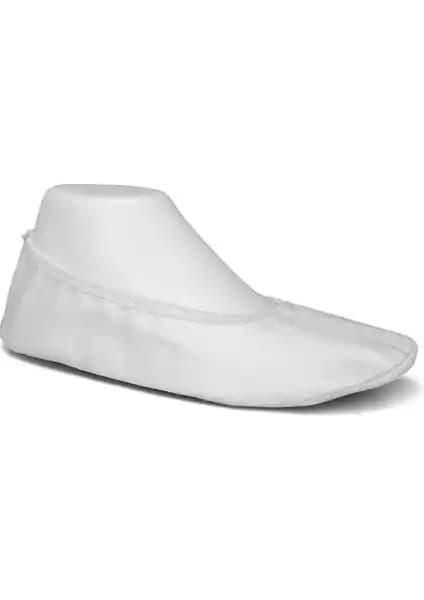 Pisi Beyaz Bale Dans Ayakkabısı Unisex Tasarım ve Konfor Sunan Sahne Performansı Ürünü