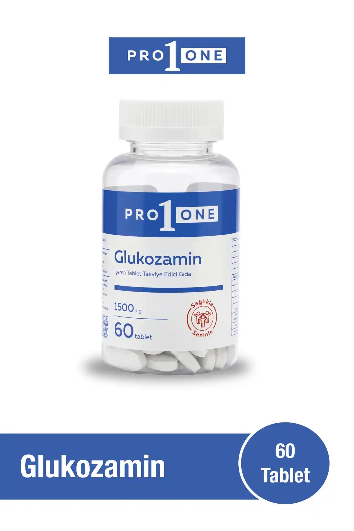 PRO1ONE Glukozamin İçeren Tablet: Eklem Sağlığını Destekleyen Güçlü Takviye
